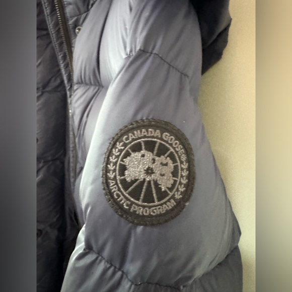 Canada Goose Arosa Parka Black Label in Navy - Picture 11 of 16
